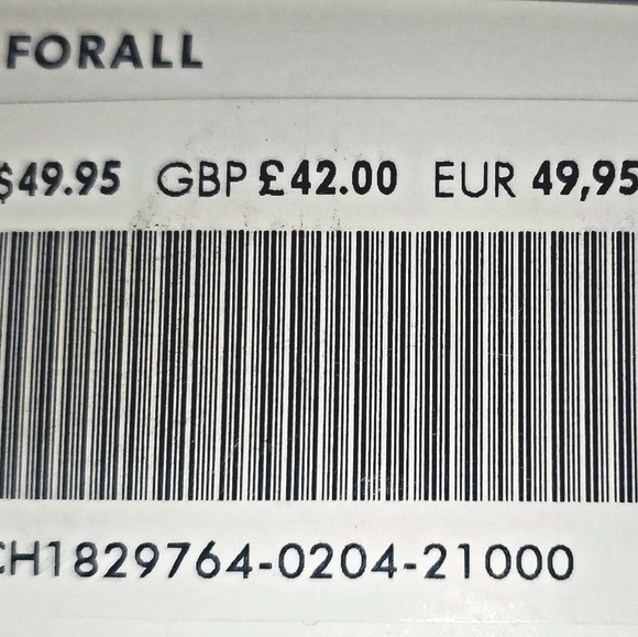 JUSTFAB hard clear purse - Picture 3 of 4